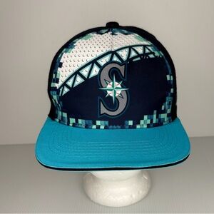 Seattle Mariners Kids Club Baseball Hat Blue/Teal Youth MLB Hat Cap Snap Back